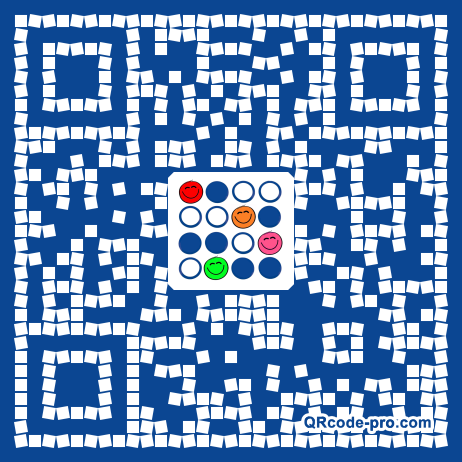 QR code with logo HHX0