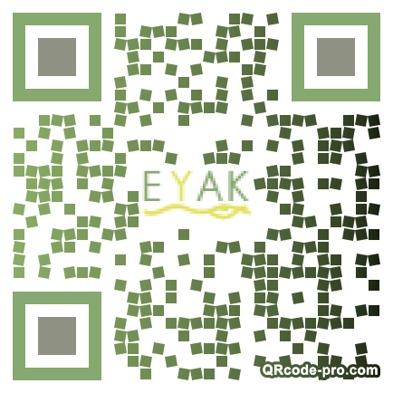 QR code with logo HPa0