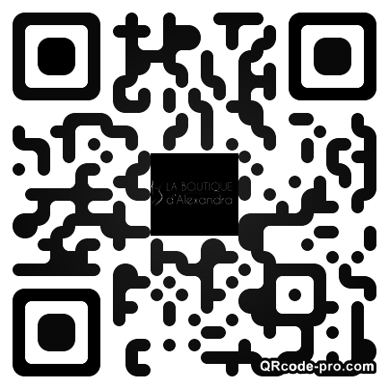 QR code with logo HXD0