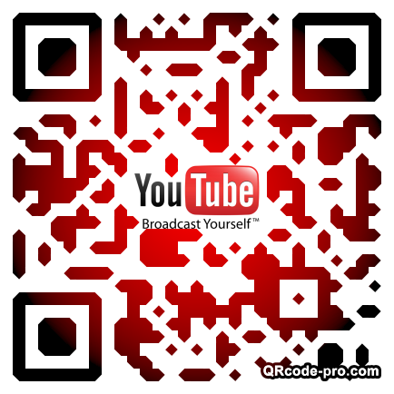 QR code with logo Hah0