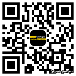 QR code with logo Hcy0