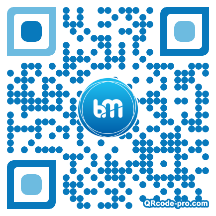 QR code with logo HlE0