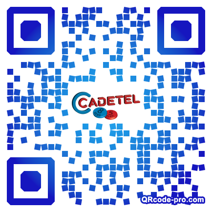 QR code with logo Hlo0
