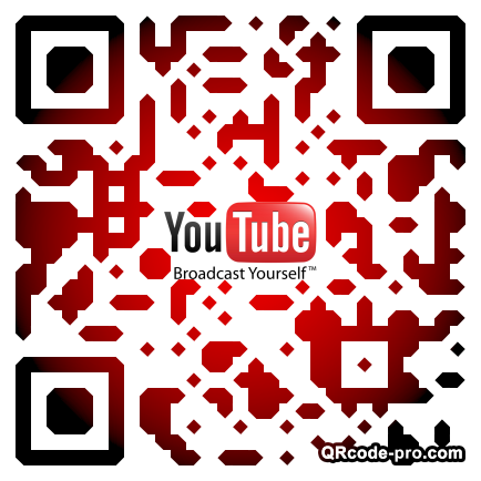 QR code with logo HpR0