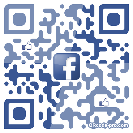 QR code with logo Hrb0