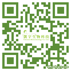 QR code with logo Hs90