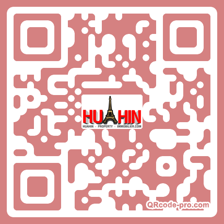 QR code with logo HvM0