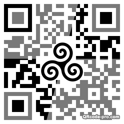 QR code with logo IN30