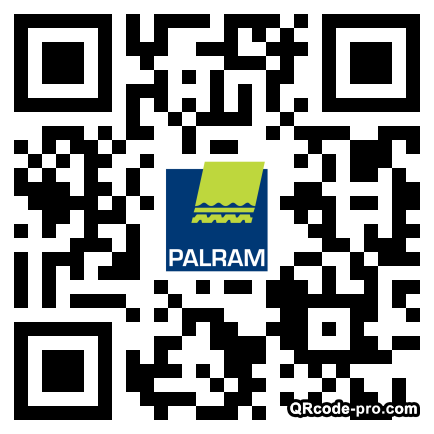 QR code with logo IPx0