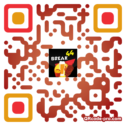 QR code with logo IVM0