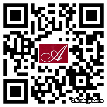 QR code with logo IbL0
