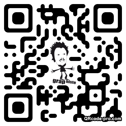 QR code with logo Iwi0