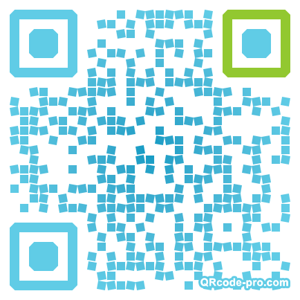 QR code with logo JD30