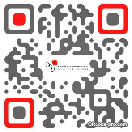 QR code with logo Je60