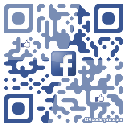 QR code with logo K290