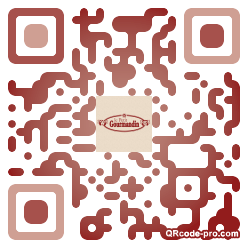 QR code with logo KGe0