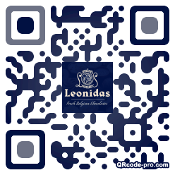 QR code with logo KH30