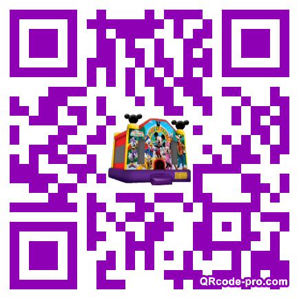 QR code with logo Kcw0