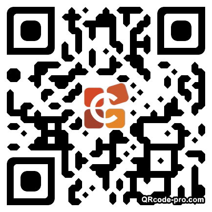 QR code with logo Kmd0