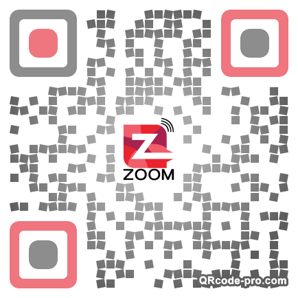 QR code with logo KxT0