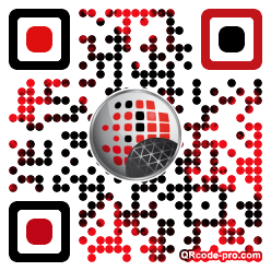 QR code with logo L9a0