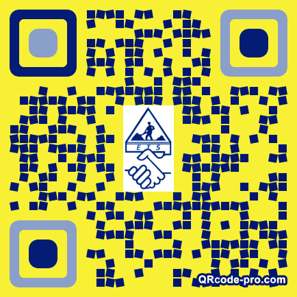 QR code with logo LF40