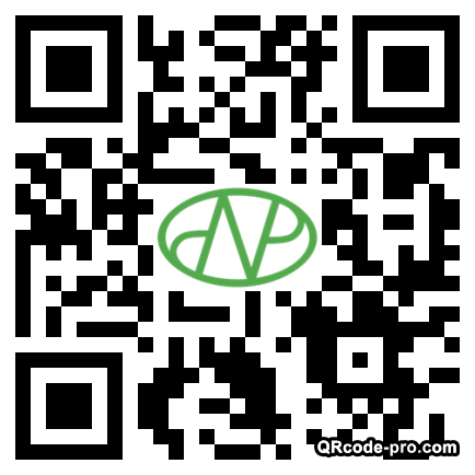 QR code with logo M570