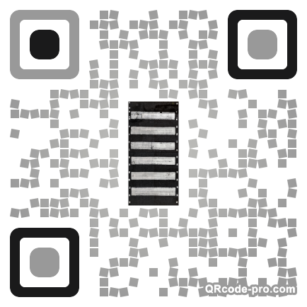 QR code with logo MDL0
