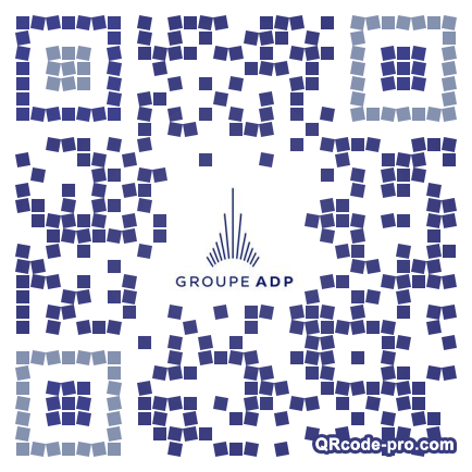 QR code with logo MNk0