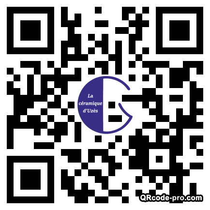 QR code with logo MUS0