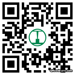 QR code with logo MWR0
