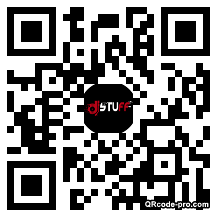 QR code with logo MYs0
