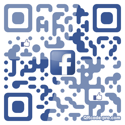 QR code with logo MbS0