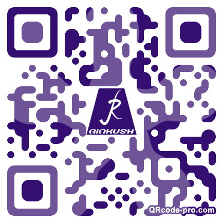 QR code with logo MbT0