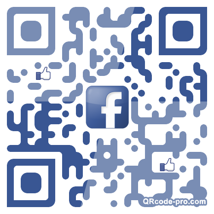 QR code with logo Mg80