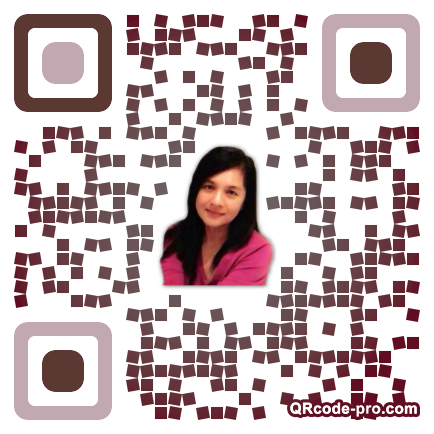 QR code with logo MlT0