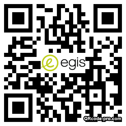 QR code with logo Mnk0