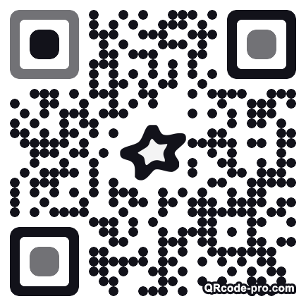 QR code with logo Mnt0