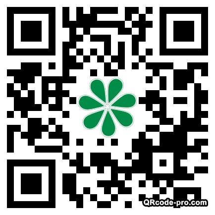 QR code with logo MsE0