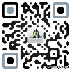 QR code with logo My70