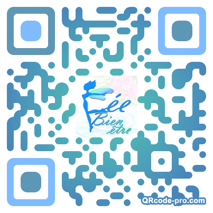 QR code with logo NBZ0