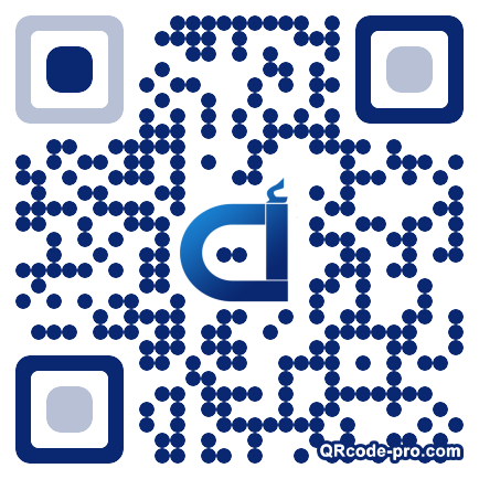 QR code with logo NKF0