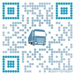 QR code with logo NKQ0