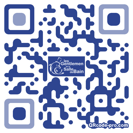 QR code with logo NMp0