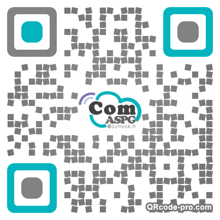 QR code with logo NPE0