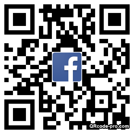 QR code with logo NSe0