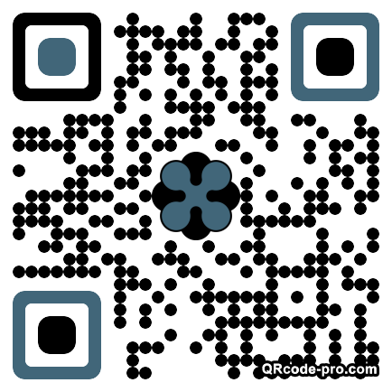 QR code with logo NYk0