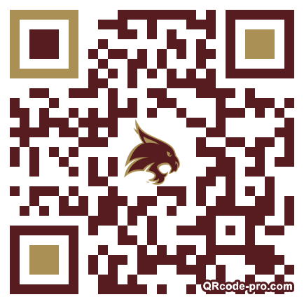 QR code with logo Nf40