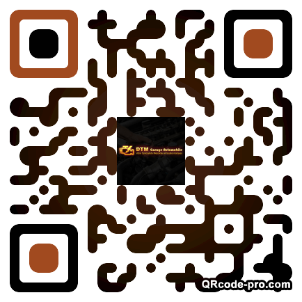 QR code with logo Ng80