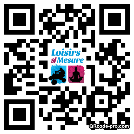 QR code with logo Nw90